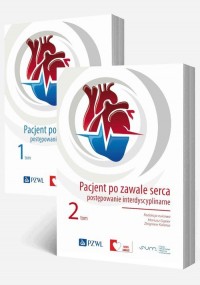 Pacjent po zawale serca postępowanie - okładka książki