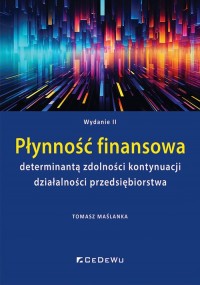 Płynność finansowa determinantą - okładka książki