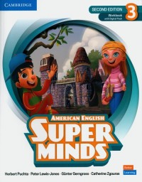 Super Minds 3 Workbook with Digital - okładka podręcznika