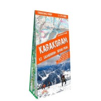 Trekking map Karakoram 1:175 000 - okładka książki