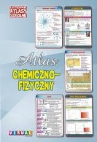 Ilustrowany atlas szkolny chemiczno-fizyczny - okładka książki