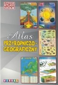 Ilustrowany atlas szkolny.Atlas - okładka książki