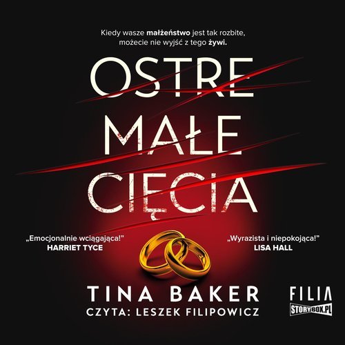 Ostre małe cięcia - pudełko audiobooku