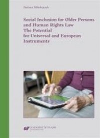 Social Inclusion for Older Persons - okładka książki