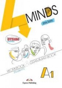 4 Minds A1 WB + GB + DigiBook (kod) - okładka podręcznika