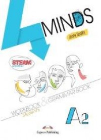4 Minds A2 WB + GB + DigiBook (kod) - okładka podręcznika