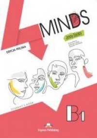 4 Minds B1 SB + DigiBook (kod) - okładka podręcznika
