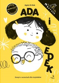 Ada i Edek Zeszyt o uczuciach dla - okładka książki