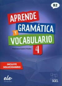 Aprende Gramatica y vocabulario - okładka podręcznika