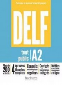 DELF Tout Public A2. Nouveau Format - okładka podręcznika