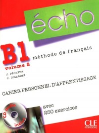 Echo B1 cz. 2. Ćwiczenia (+ CD) - okładka podręcznika