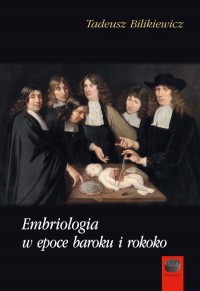 Embriologia w epoce baroku i rokoko - okładka książki