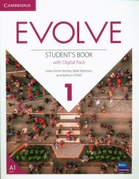 Evolve 1 Students Book with Digital - okładka podręcznika
