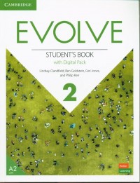 Evolve 2 Students Book with Digital - okładka podręcznika