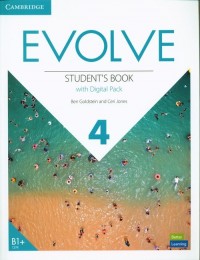 Evolve 4 Students Book with Digital - okładka podręcznika