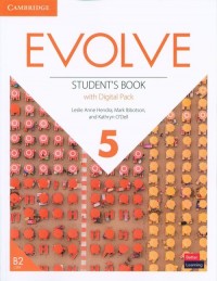 Evolve 5 Students Book with Digital - okładka podręcznika