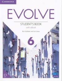 Evolve 6 Students Book with eBook - okładka podręcznika
