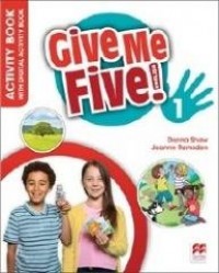 Give Me Five! 1 WB + kod - okładka podręcznika
