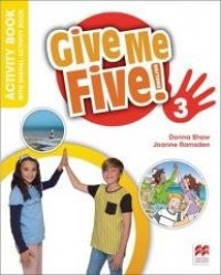 Give Me Five! 3 Activity Book + - okładka podręcznika