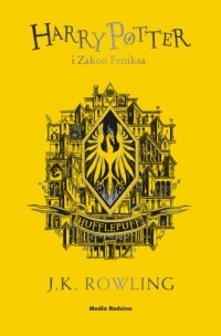 Harry Potter i Zakon Feniksa (Hufflepuff) - okładka książki