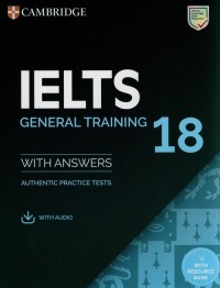 IELTS 18 General Training Authentic - okładka podręcznika