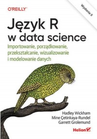 Język R w data science Importowanie, - okładka książki