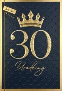 Karnet B6 Urodziny 30 - zdjęcie produktu