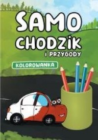 Kolorowanka: Samochodzik i przygody - okładka książki