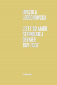 Listy do Marii Sternickiej-Deymer - okładka książki