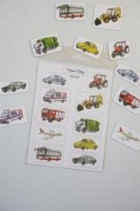 Magnesy Pojazdy - zdjęcie zabawki, gry