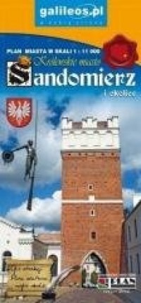Mapa - Sandomierz i okolice 1:11 - okładka książki