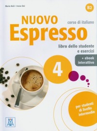 Nuovo Espresso 4 Podręcznik + ćwiczenia - okładka podręcznika