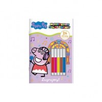 Peppa Pig. Numerkowe kolorowanki - okładka książki
