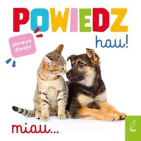 Powiedz hau! - okładka książki