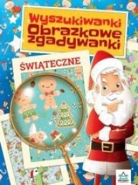 Wyszukiwanki świąteczne - okładka książki