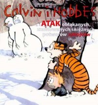 Calvin i Hobbes. Atak obłąkanych, - okładka książki