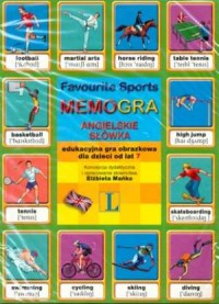 Memogra. Angielskie słówka. Sport - okładka książki