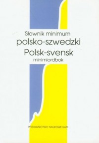 Słownik minimum polsko-szwedzki - okładka książki