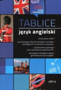 Tablice. Język angielski - okładka podręcznika