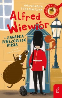 Alfred Wiewiór i zagadka pluszowego - okładka książki