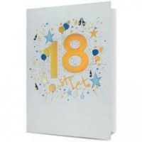 Karnet B6 Urodziny 18 - zdjęcie produktu
