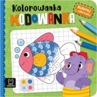 Koloruj i odkrywaj Kolorowanka - okładka książki