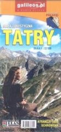 Mapa - Tatry 2021 - okładka książki