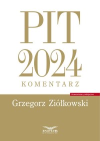 PIT 2024 komentarz - okładka książki