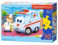 Puzzle 30 Lekarz z pogotowia CASTOR - zdjęcie zabawki, gry