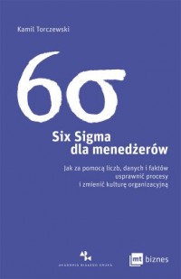 Six Sigma dla menedżerów - okładka książki