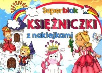 Superblok z naklejkami Księżniczki - okładka książki