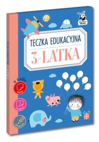 Teczka edukacyjna 3-latka - okładka książki