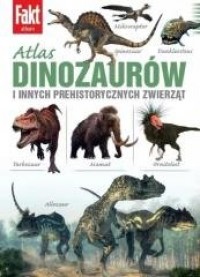 Atlas dinozaurów - okładka książki