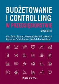 Budżetowanie i controlling w przedsiębiorstwie - okładka książki